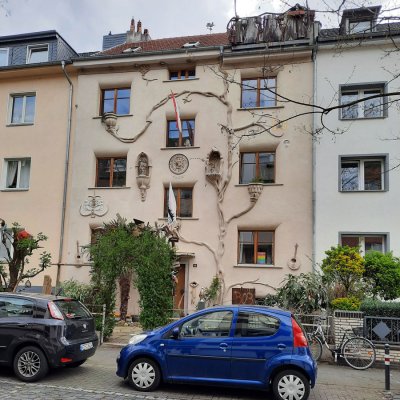 Das Mehrfamilienhaus in Köln erhielt eine Außendämmung.